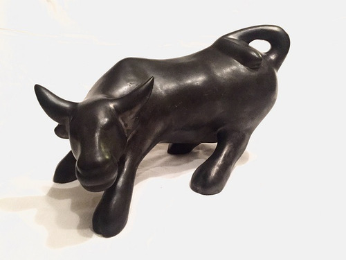 Cerámica Al Horno Toro Grande 42cm De Largo X 30cm De Alto