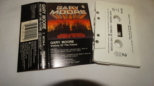 Gary Moore - Victims Of The Future (mirage) (tape:ex - Inser