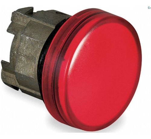 Lampara Marca:schneider Modelo:zb4 Bv043 / Lote De 3 Pzs.