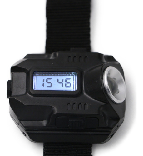 Xpe R2 Led Reloj De Pulsera Linterna Antorcha Luz Carga Usb