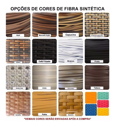 Imagem 5 de 7 de Sofá 03 Lugares Fibra Sintética E Alumínio Área Externa