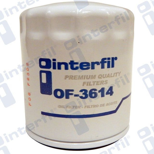 Filtro Aceite Interfil Xf 2.0 2013 2014 2015