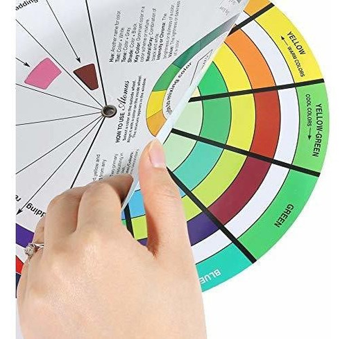 Color Mi Guide 23.5cm Color Wheel Chromatic Circle Colors 