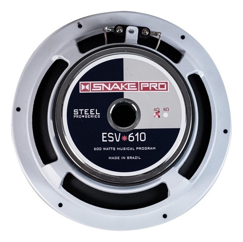 Alto Falante Médio Snake Esv610 10 Polegadas 300 Rms 8 Ohms