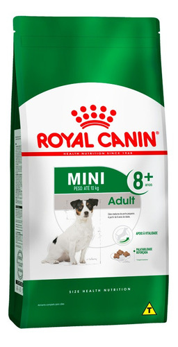 Ração Royal Canin Mini 8+ Cães Adultos - 1kg