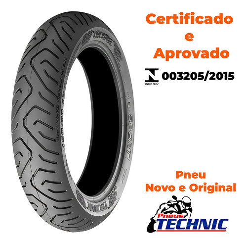 Pneu Traseiro Fazer250 18 A 2024 150-70-17 (+ Largo) Technic