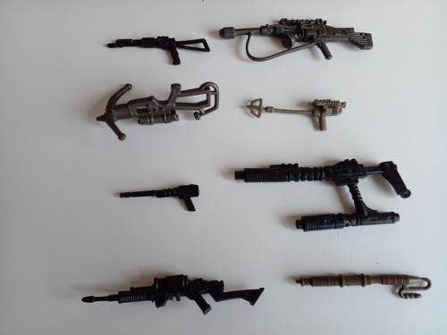 Star Wars. Lote Accesorios 21 Figuras 3.75. Loose.