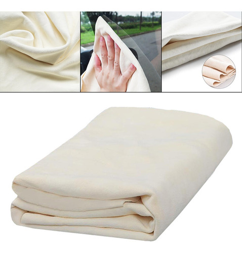 Paño De Secado De Gamuza Para Coche, Secado 40x60cm