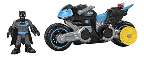 Imaginext Dc Super Friends - Motocicleta De Juguete De Batm