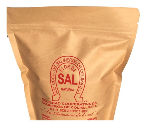 11 Flor De Sal Natural 1.0 Kg (2x0.5 Kg) De Cuyutlan Colima