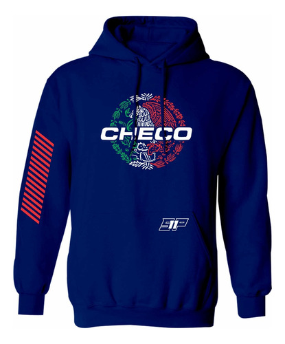 Sudadera Mod Checo Pérez México 11 Estampado En Vinil