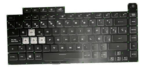 Teclado Compatible Con Asus Rog Strix G15 G512li G512lu G512