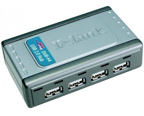 Hub Usb 2.0 D-link Dub-h4 (4 Puertos)