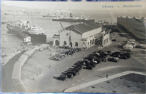 Antigua Postal De Aduana Montevideo 1937 (ff52