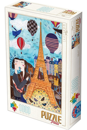 Rompecabezas 1000 Piezas D-toys: Andrea Kurti, Paris