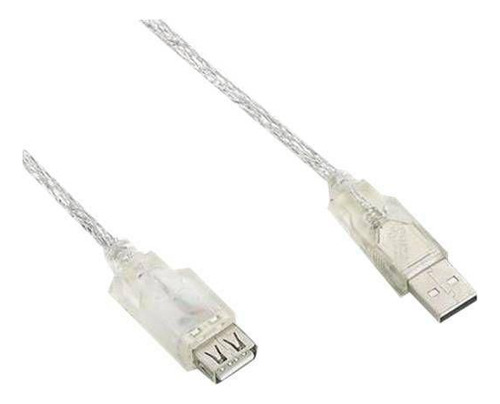 Cabo Usb 2.0 Extensor Fce-5 Macho E Fêmea 5 Metros