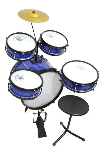 Bateria Infantil Rock Baby Profissional+chimbal Shop Guitar