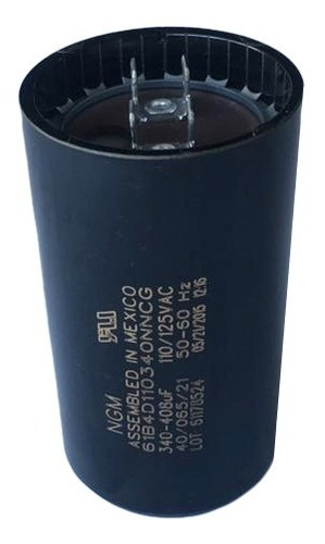 Capacitor De Arranque 340-408 Mfd 110-125v (2 Piezas)