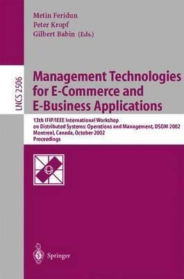 Management Technologies For E-commerce And E-business App...