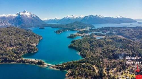 Imagen 3 de 14 de Hermosa Casa, Circuito Chico, Bariloche. Para 5 Personas