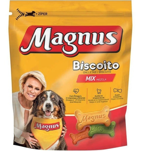 Biscoito Magnus Mix Para Cães 1kg