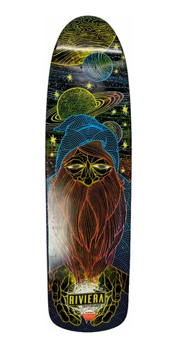 Shape Longboard Riveira Skateboard Com Lixa