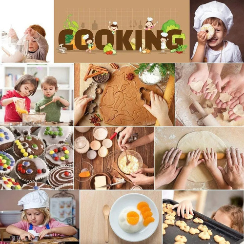 Set De Chef Para Niños, 25 Piezas, Cocina Y Repostería K 422