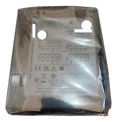 Phoenix Contact Fl Mguard Rs4000 Tx/tx Vpn Novo