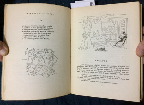 La Celestina Fernado De Rojas. Ilustrado Edic. 1947 (Usado)