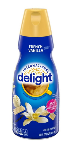 Delight Crema Liquida French Vainilla 946ml Importada Usa