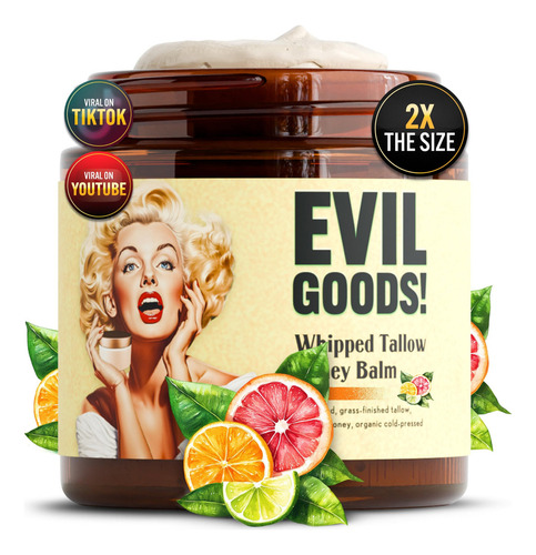 Bálsamo Batido De Sebo De Ternera Y Miel De Evil Goods, Bati