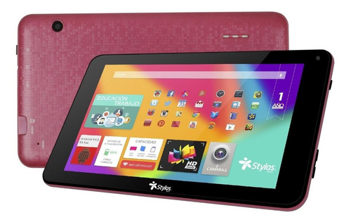 Tablet  Stylos Tech Taris 2.0 STTTA84 7" 8GB roja y 1GB de memoria RAM