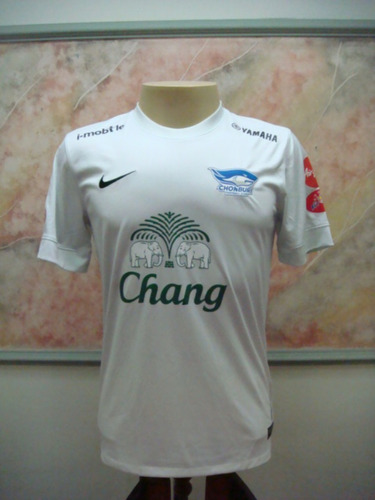 Camisa Futebol Chonburi Tailandia Usada Jogo 2539