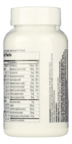 Suplemento 365 De Whole Foods Market Adult Multi Con Hierro
