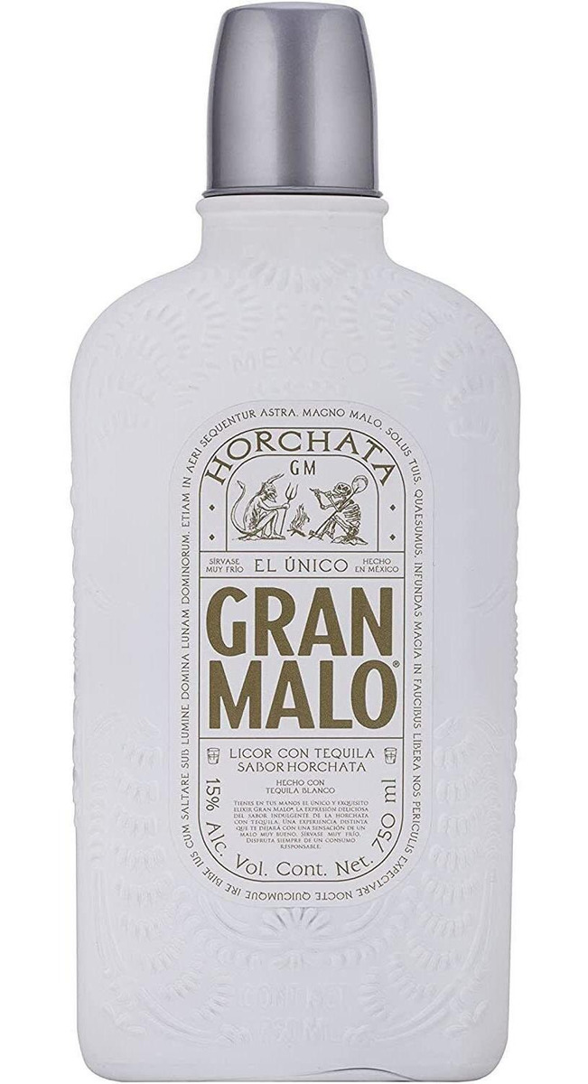 Licor Con Tequila Gran Malo Horchata 750 Ml