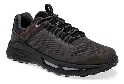 Botin Casual Flexi 410903 Color Gris Para Hombre Tx8