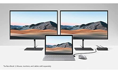 Adaptador Microsoft Surface Dock 2 Color Negro