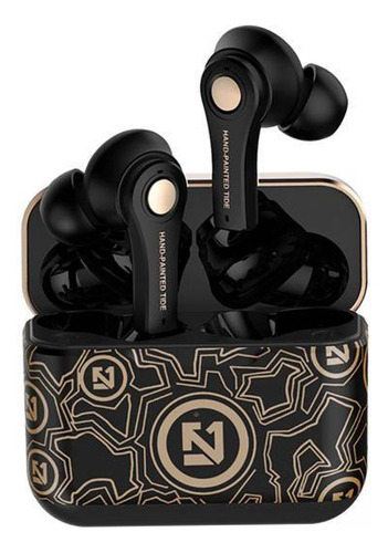 2 Auriculares Inalámbricos Auténticos, Auriculares Negro