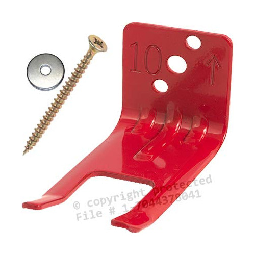 (lot 1) Extintor Bracket Gancho Pared Soporte Colgadero 5 13