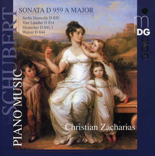 Cd De Obras Para Piano De Schubert/zacharias