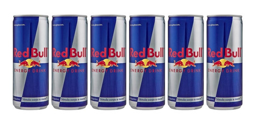 Red Bull Lata Pack X6 Energizante 250ml Fullescabio Oferta!