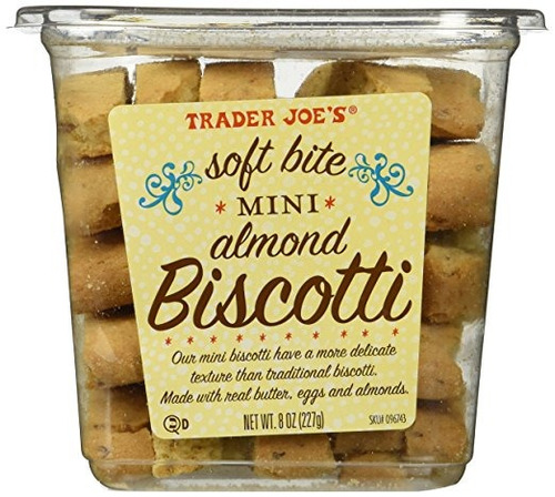 Bite Suave De Trader Joe Mini Almendra Biscotti