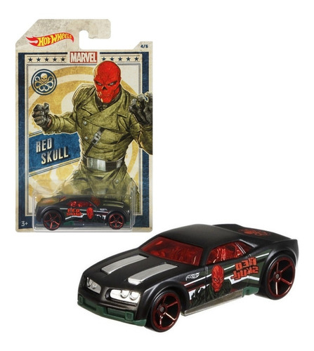 Red Skull Bully Goat 4/6 Hot Wheels Collect Them All