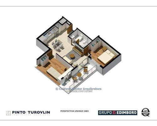 Apartamento De 2 Dormitorios En Venta En Centro