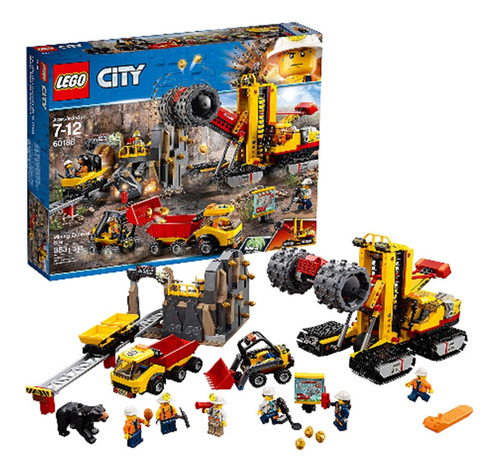 Lego Juego Construcción City Mining Mina Área Expertos Niño 