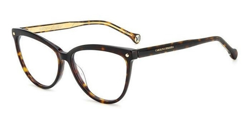 Lentes Carolina Herrera Her0085 086 Havana Oftalmico Color Havana 086