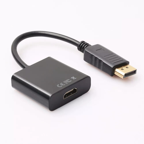Imagem 2 de 2 de Cabo Displayport Adaptador Conversor Vídeo Para Hdmi