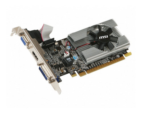 Imagen 4 de 5 de Tarjeta De Video Msi Geforce 210 N210 1gb Ddr3