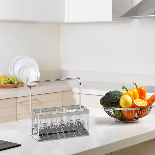 Estante Para Fregadero De Cocina, Acero Inoxidable, Pasta, E