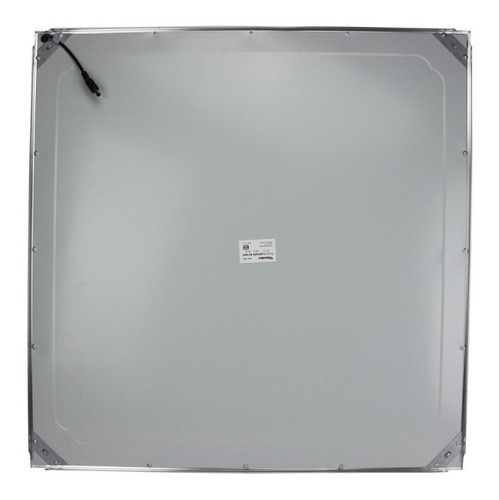 Lampara Led Tipo Panel Cuadrado P/enpotrar 12 W 1266 Sanelec Color Gris claro